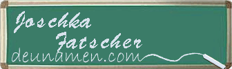 Joschka Fatscher Visitenkarte